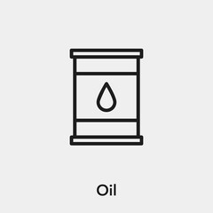 oil icon vector sign symbol