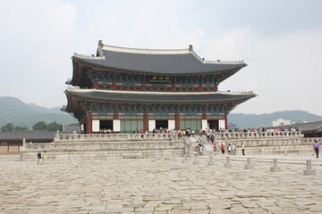 South Korean Palace and Temple
