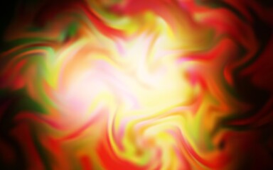 Fototapeta premium Dark Orange vector glossy abstract background. Colorful abstract illustration with gradient. New design for your business.