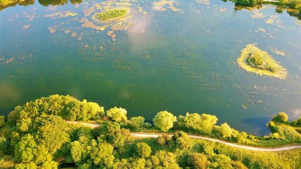 Kingsbury nature reserve, drone photography
