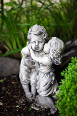 Statue im Garten