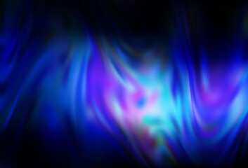 Dark BLUE vector abstract bright texture. Colorful abstract illustration with gradient. Completely new design for your business.