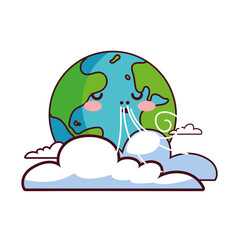 earth globe happy for preservation