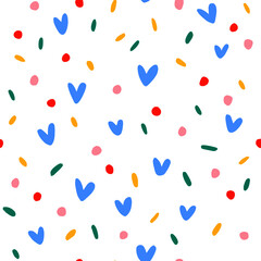 Baby Love Seamless Pattern