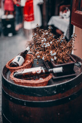 ice skates on the street