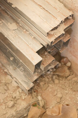 Buidling renovation works in house