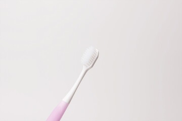 A toothbrush on a white background