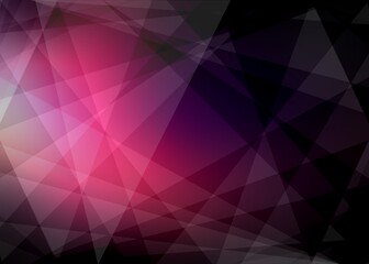 Fototapeta premium Black pink crystal texture abstract. Mystery brilliant background.