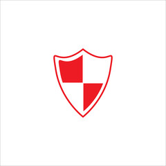 Shield icon vector