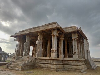 temple , architecture , historical structures , hampi 