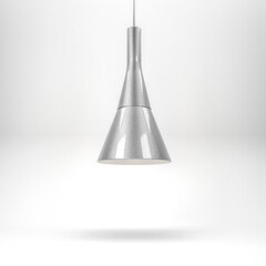 3d illustration of a modern lamp
