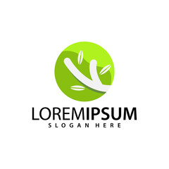 Tree logo design concept for business company and brand identity