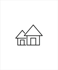 home icon,vector best line icon.