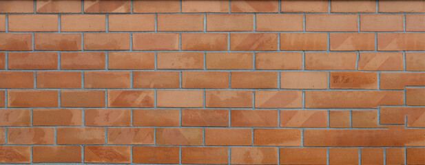red brick wall with copy space for text