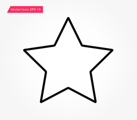 star icon vector illustration