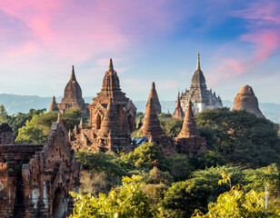 Fototapeta na wymiar Bagan ruins, Burma