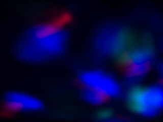 Blur blue green light abstract background for technology concept.