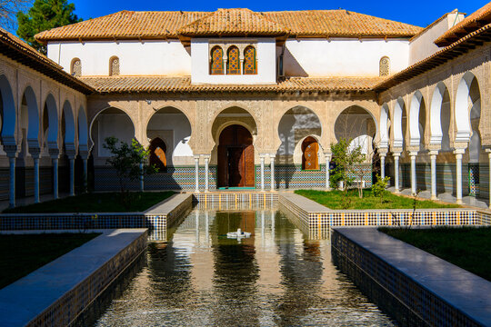 TLEMCEN, ALGERIA - MARCH 8, 2018: Citadel Mechouar in  Tlemcen, a city in north-western Algeria