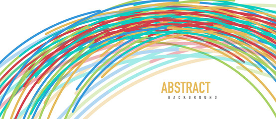Аbstract moving colorful lines vector backgrounds for cover, placard, poster, banner or flyer