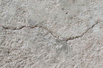 Cracked surface of plaster walls