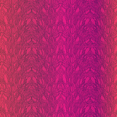 Abstract seamless pattern in pink with gradient
