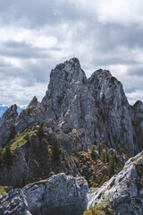 Rocky mountains in Switzerland, Gastlosen