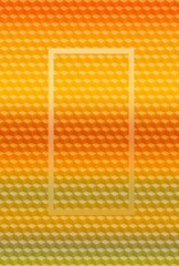 Orange gold geometric cube 3D pattern background,  modern 3d.