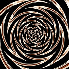 Spiral swirl pattern background abstract, surreal backdrop.