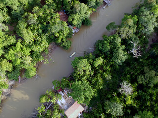 Fototapeta na wymiar Drone no Pará