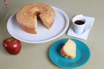breakfast with several countries and coffee