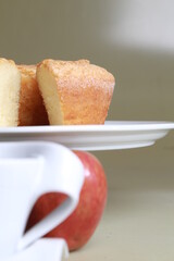 breakfast with several countries and coffee