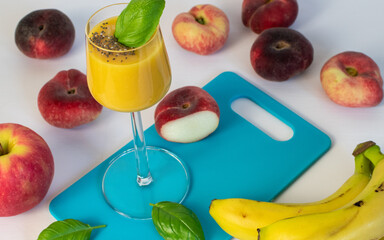 fruit juice and fruits