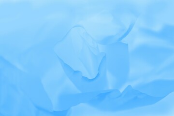 Delicate blue gradient abstract background, wrapping soft paper