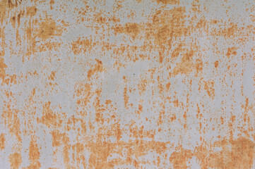 Abstract metal texture background. Old surface in rust and dirt in light color.