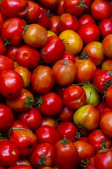 close up of red tomato.vegetable in the market for sell
