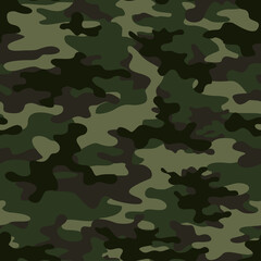 Camouflage army texture vector textile pattern