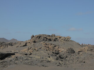 Krater und Vulkan Landschaft © Linos