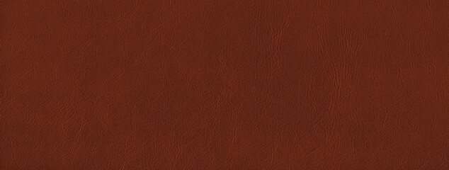 Fototapeta premium Brown leather texture banner