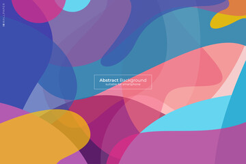 Colorful Abstract Background suitable for website, wallpaper, smartphone, etc