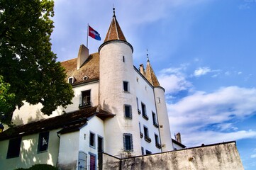 Obraz premium Nyon's iconic castle 
