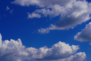 blue sky with clouds