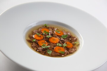 Russian dishes kholodets