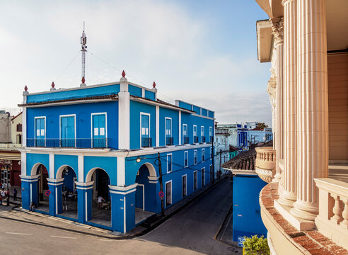 Serafin Sanchez Park, elevated view, Sancti Spiritus, Sancti Spiritus Province, Cuba