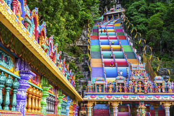 Sri Subramaniar Swamy Temple, Batu Caves, Kuala Lumpur, Malaysia