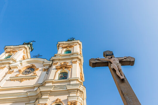 Roman Catholic Church of Divine Providence  in Bielsko Biala,Silesian Voivodeship, Poland
