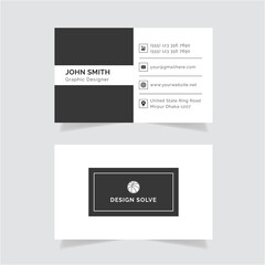 Creative Modern Business Card Design template
