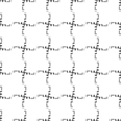 Vector seamless pattern texture background with geometric shapes, gradient colored in white, grey, black colors.