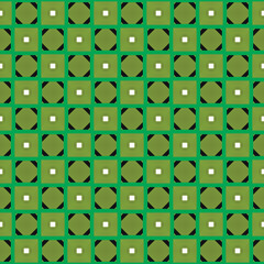 Vector seamless pattern texture background with geometric shapes, gradient colored in green, black, white colors.