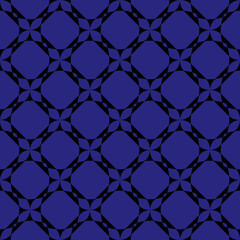 Fototapeta premium Black pattern on lilac seamless vector background.