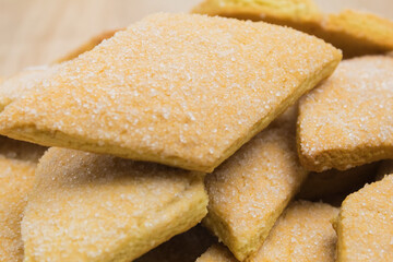 Crispy Shortbread Homemade Cookies